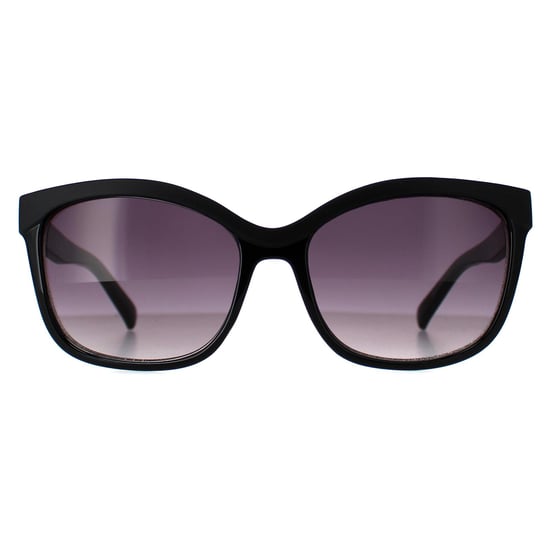Guess Cat Eye Womens glänzend schwarz rauchfarbener Farbverlauf GF0300 - Image 1