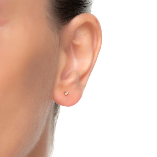 Piercing Luxenter, Dali Sterling Silber 925 und Brillant Zirkonia in 18 Karat Gelbgold verarbeitet - Image 3