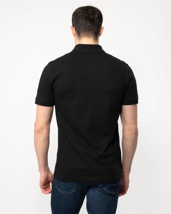 BOSS Orange Passenger Herren Stretch-Baumwoll Slim-Fit Polo-Shirt mit Logo-Patch NOS - Image 4