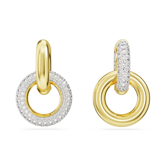 Swarovski 'Dextera' Damen Ohrringe aus goldplattiertem Metall - Gold 5668818 - Image 2