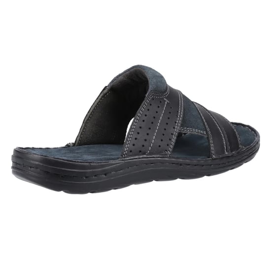 Hush Puppies - Herren Mules "Archer", Leder (Schwarz) - Image 2