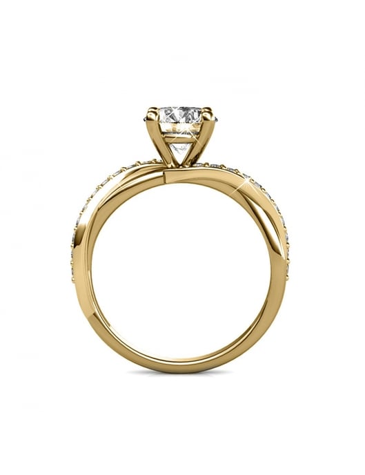 Eleanor Ring - Gold und Kristall - Image 5