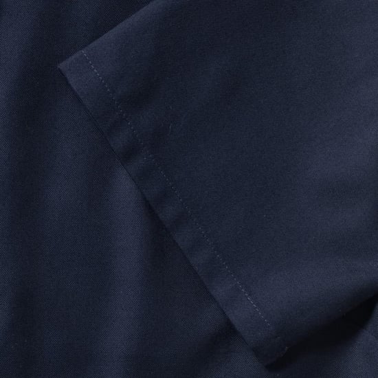 Russell Collection Easy Care Oxford Bluse, Kurzarm (Marineblau) - Image 6