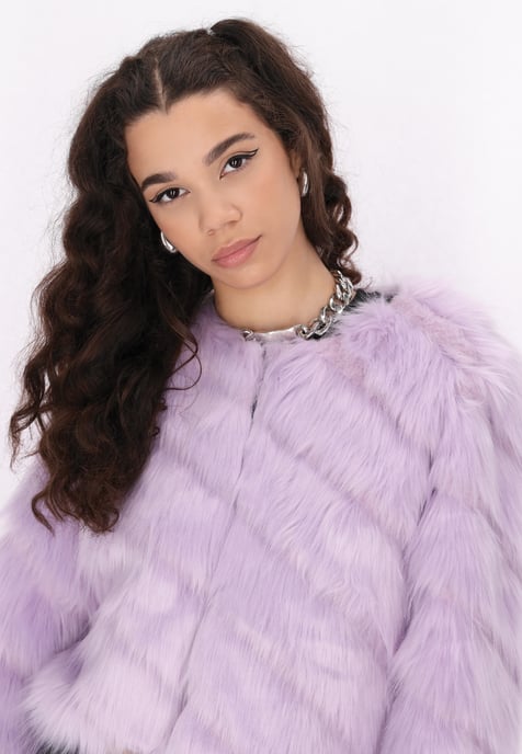 Mymo Jacke Damen Hellviolett - Image 5