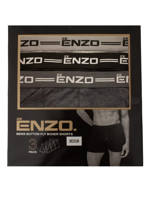 Enzo | Herren Boxershorts 3er-Pack Assorted - Image 6