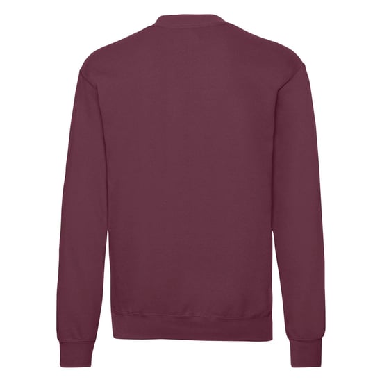 Fruit of the Loom Herren Classic 80/20 Set-in Sweatshirt (Burgund) - Image 2