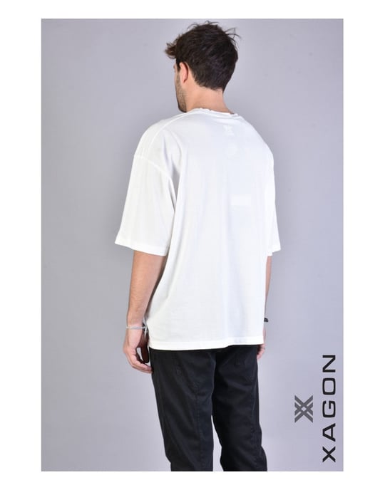 Xagon T-shirt Over Men's Off-White