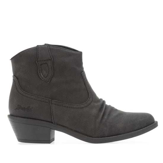 Women's Blowfish Malibu Lane Western Ankle Boots in Black