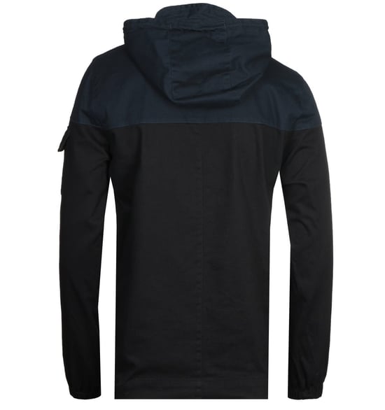 Lyle & Scott Jet Black Jacke mit Kontrastpasse - Image 2