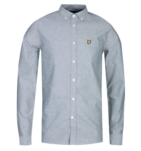 Lyle & Scott Jadegrünes Oxford-Hemd - Image 1