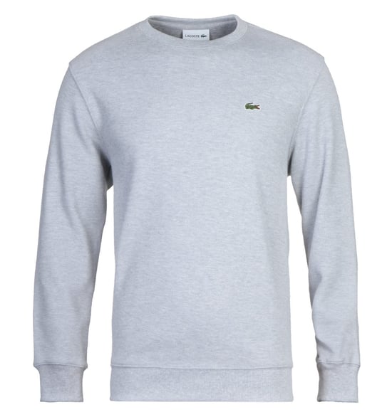 Lacoste Homme Grey Pique Sweatshirt