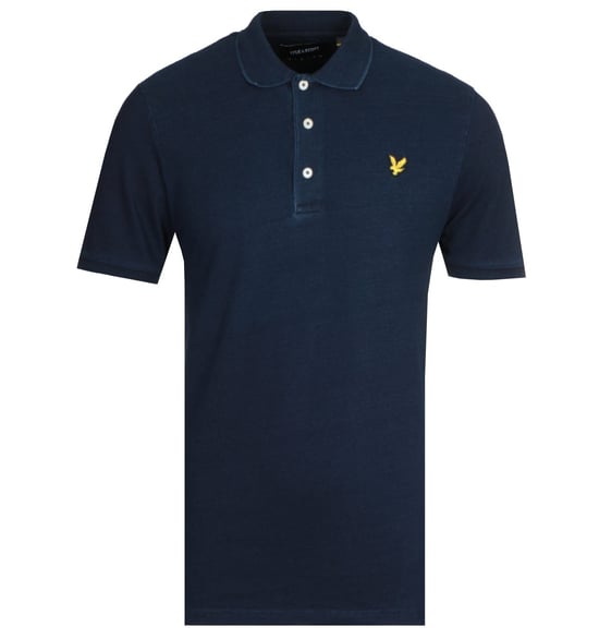 Lyle & Scott Poloshirt in Indigo - Image 1