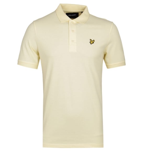 Lyle & Scott Buttergelbes Piqué-Poloshirt - Image 1