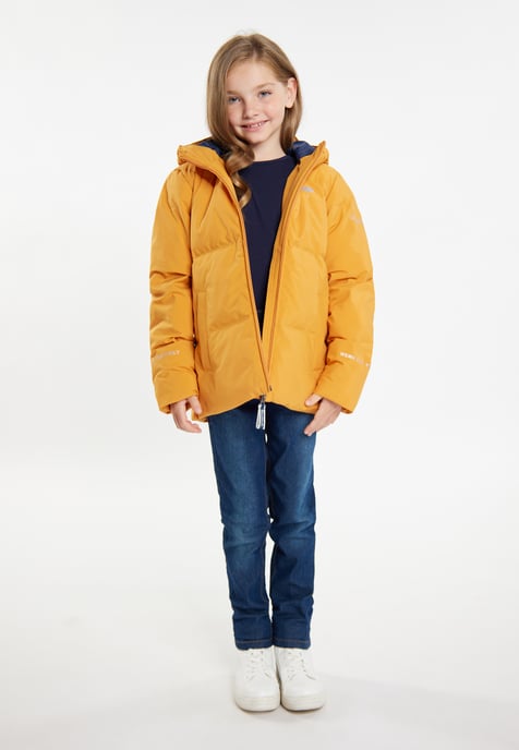 Schmuddelwedda Funktionale Winterjacke Mädels Curry - Image 2