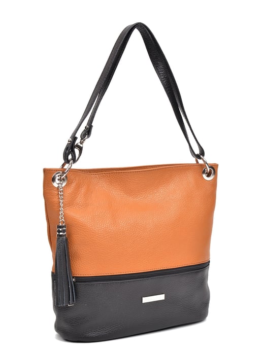 Anna Luchini SS22 AL 1104 Multicolore Cuir de vachette Sac - Image 4