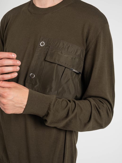 Les Hommes Pullover Herren grün - Image 5