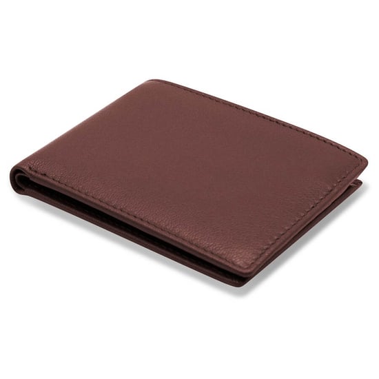 Barneys Originals Faux Leather Dark Brown Wallet