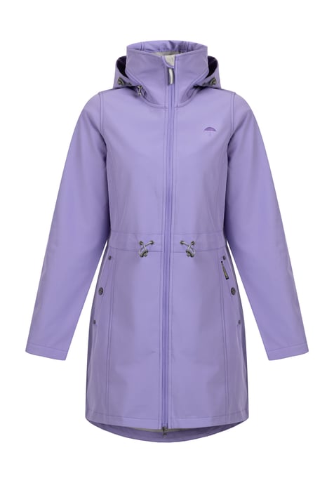 Schmuddelwedda Softshell-Mantel Damen FLIEDER-280 - Image 1