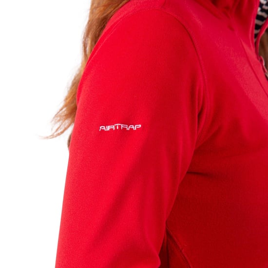 Trespass Womens/Ladies Big Heart Fleece (Red)
