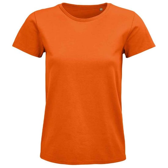 SOLS Womens/Ladies Pioneer Organic T-Shirt (Orange)