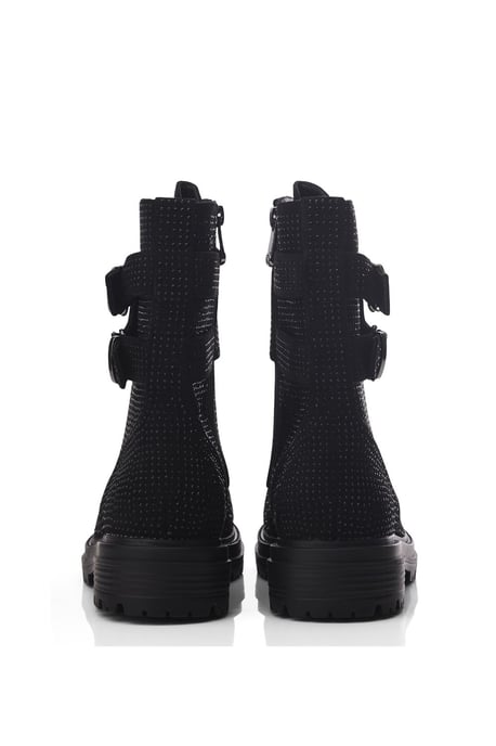 'Zori' Black Textile