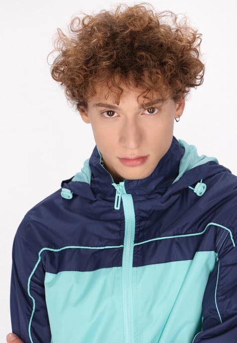 Mo Jacke Herren türkis marine - Image 5