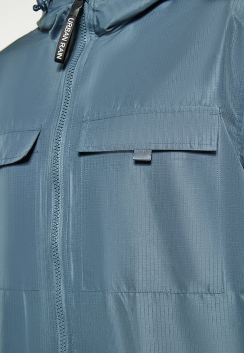 Schmuddelwedda Anorak Herren Grau-Blau - Image 5