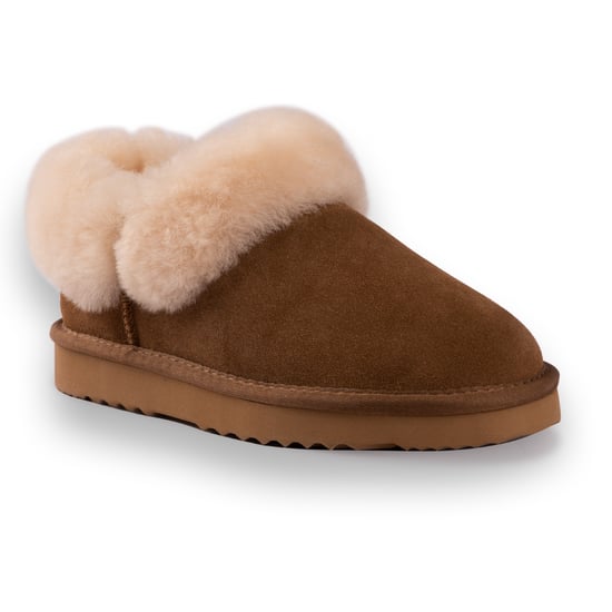 Aus Wooli Australia Unisex Sheepskin Wool Coogee Traditional Ankle Slippers