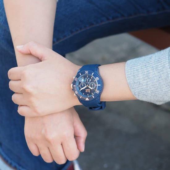 Ice Watch Ice Chrono - Dark Blue Rose-gold Blau Herren Armbanduhr 020621 - - Image 5