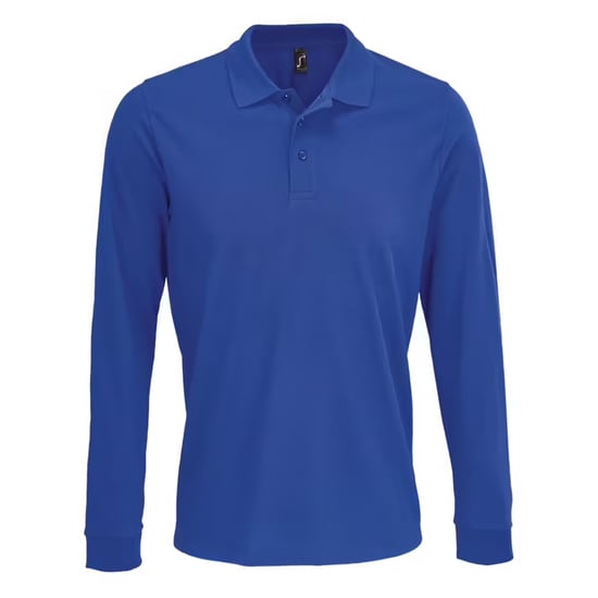 SOLS - Poloshirt für Herren/Damen Unisex Langärmlig (Königsblau) - Image 1