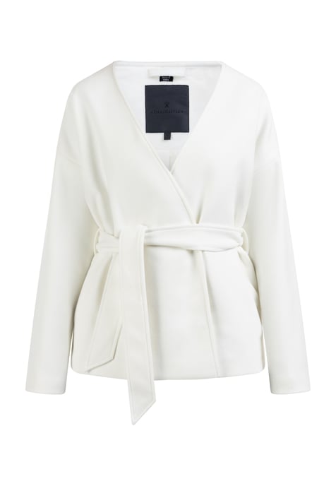 Dreimaster Übergangsjacke aus Wollgemisch Damen Wollweiß - Image 1