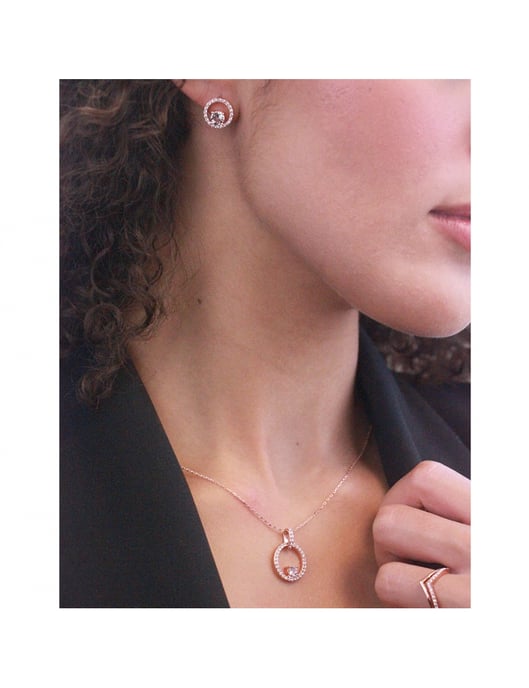 Desiree Set und Box - Rose Gold und Kristall - Image 2