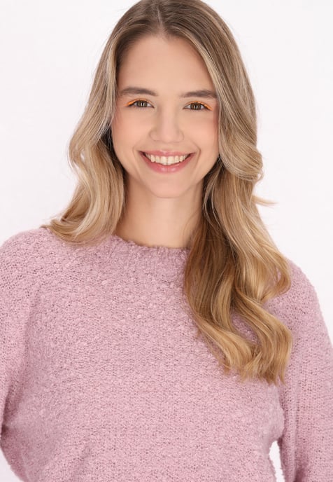 Mymo Pullover Damen alt rosa - Image 5
