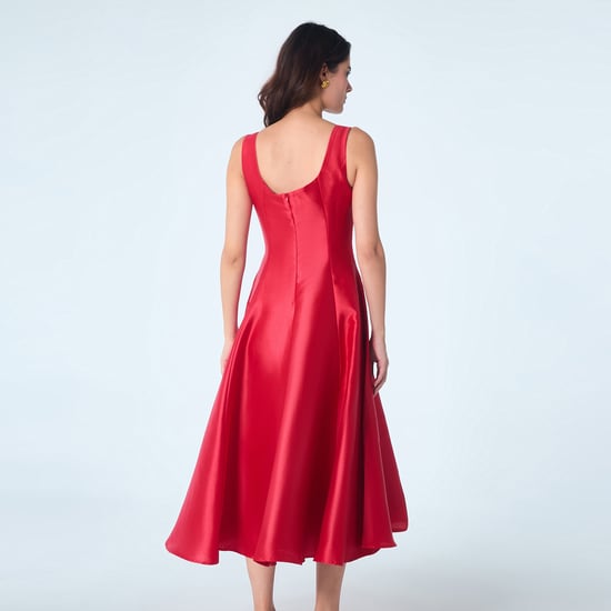 Perlenbesetztes Cocktailkleid mit herzförmigem Ausschnitt - Image 3