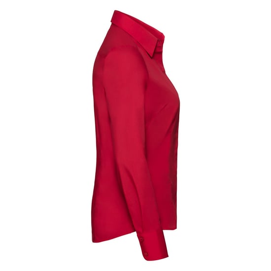 Russell Collection - Hemd für Damen Langärmlig (Rot) - Image 3