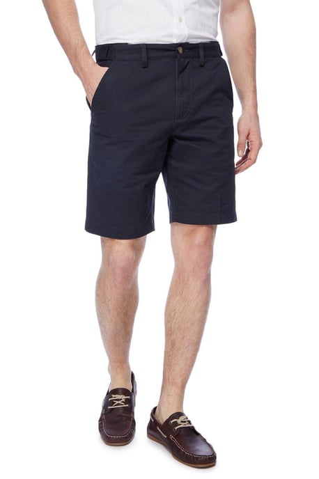 MAINE Mens Navy Chino Shorts