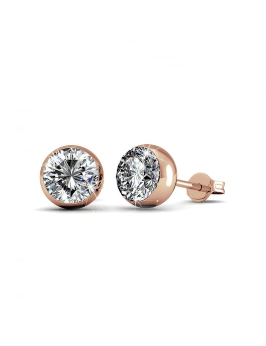 Mond-Set und Box - Rose Gold und Kristall - Image 3