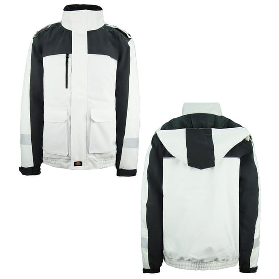 Dickies Winterarbeit wasserdichte Herren weiß/grauer Mantel - Image 3