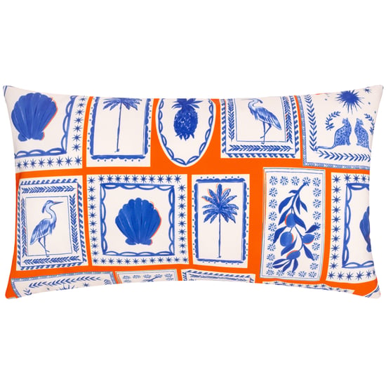 furn. Frieze Abstract Outdoor Polyester Filled Cushion