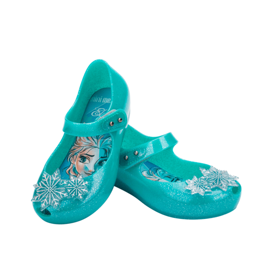 Ultragirl x Disney Princess Blue Iriodin Glitter Flats - Image 2