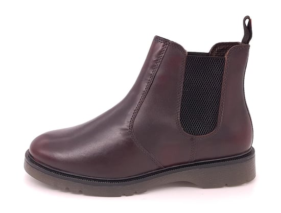 Frank James Naseby Leather Oxblood Mens Chelsea Boots