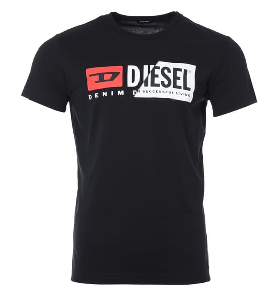 T-shirt T-Diego Cuty Maglietta Diesel Pour Homme en Noir - Image 1