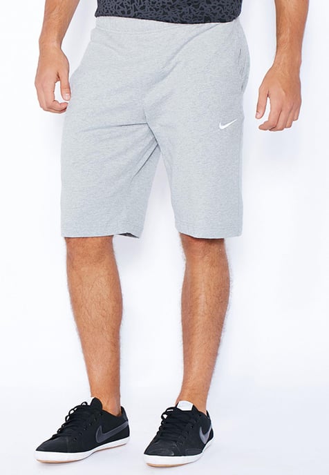 Nike Crusader Mens Jersey Shorts Grey