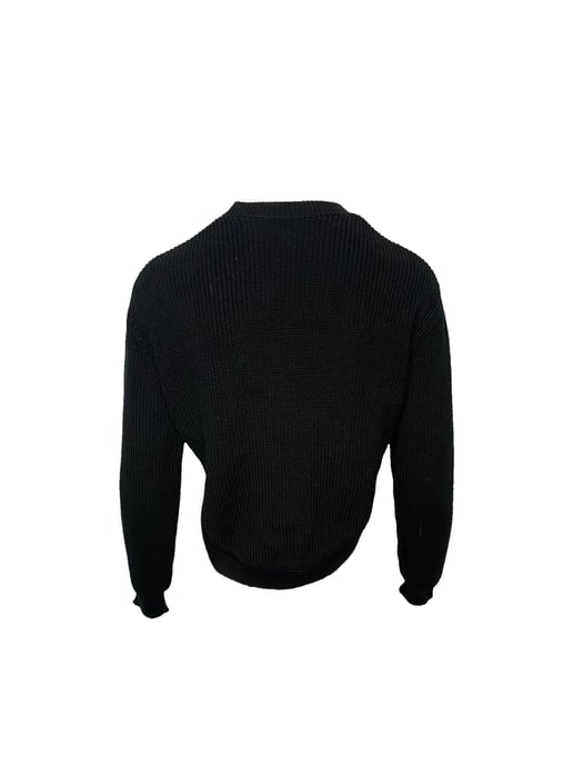 Givenchy Kurzer Pullover aus schwarzer Baumwolle - Image 2