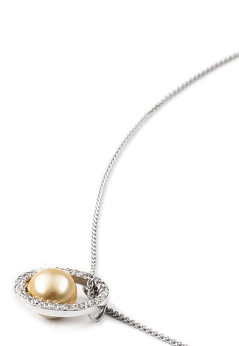Orphelia Damen-Kette aus 925er Sterlingsilber mit Anhänger – Silber PEN-1992 - Image 4
