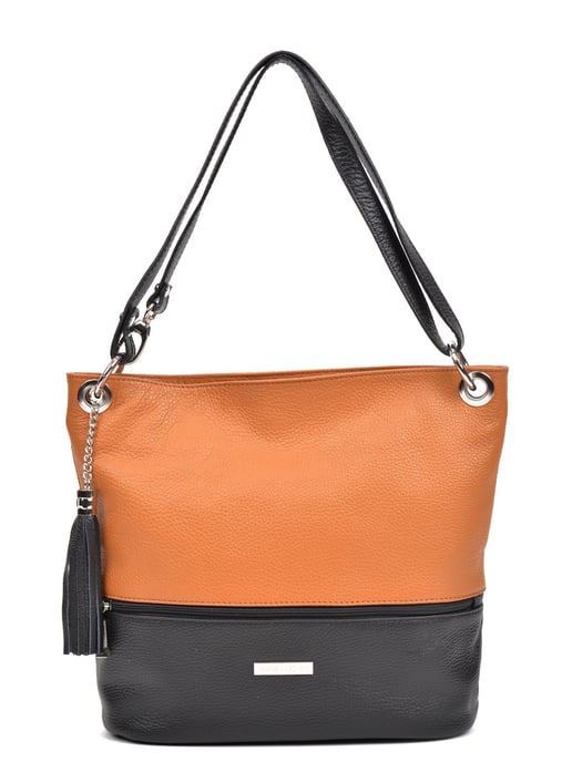Anna Luchini SS22 AL 1104 Multicolore Cuir de vachette Sac - Image 1