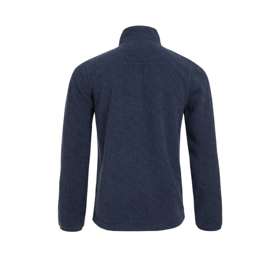 Weird Fish - "Errill" Fleece-Oberteil mit kurzem Reißverschluss für Herren (Marineblau) - Image 2