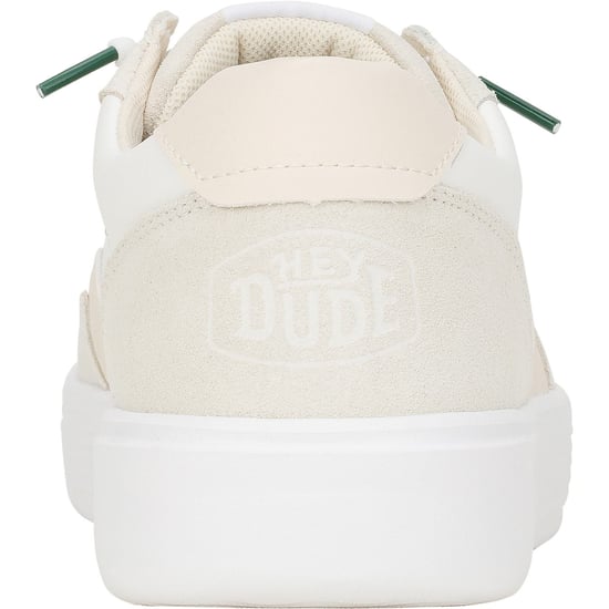 HEYDUDE Hudson Classic Suede Herren Hellbeige/Weiß Turnschuhe - Image 2