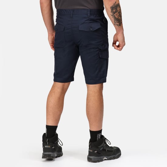 Regatta Mens Pro Cargo Shorts (Navy)