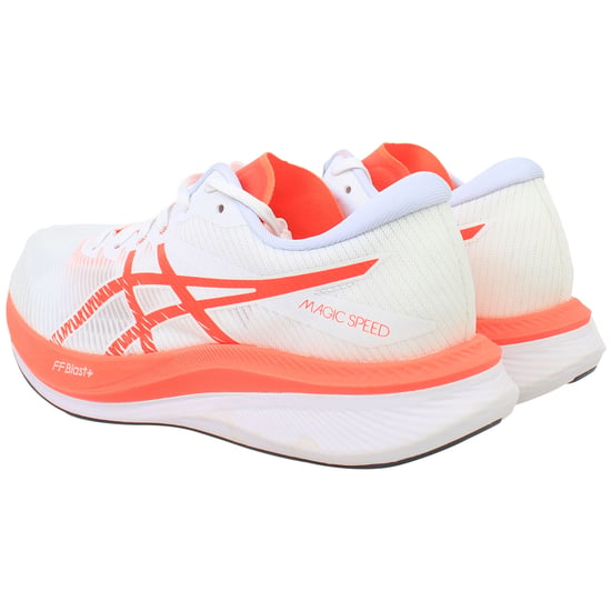 Asics Magic Speed 3 Damen Weiße Lauf Schuhe - Image 5